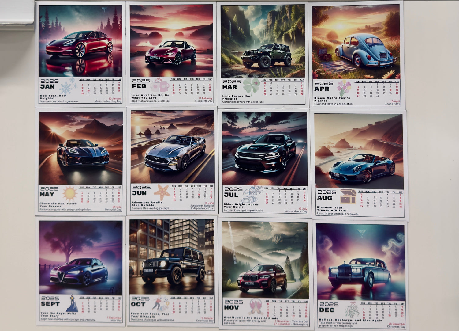2025 Calendar