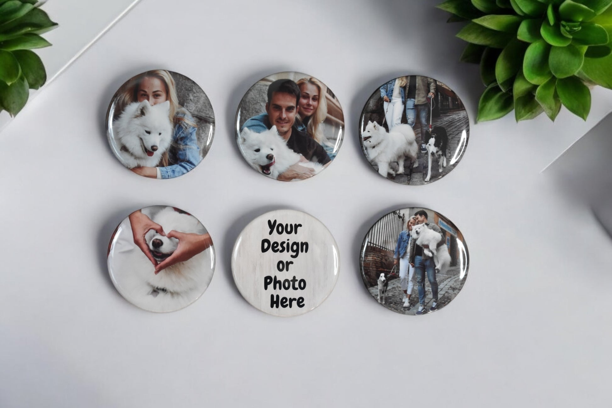 Round Magnets (2.25 Inches)