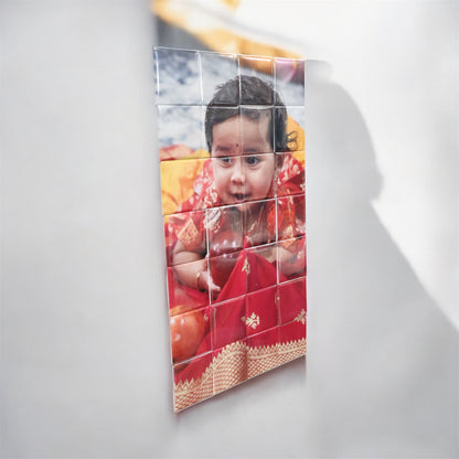 Mosaic Puzzle Photo Magnets