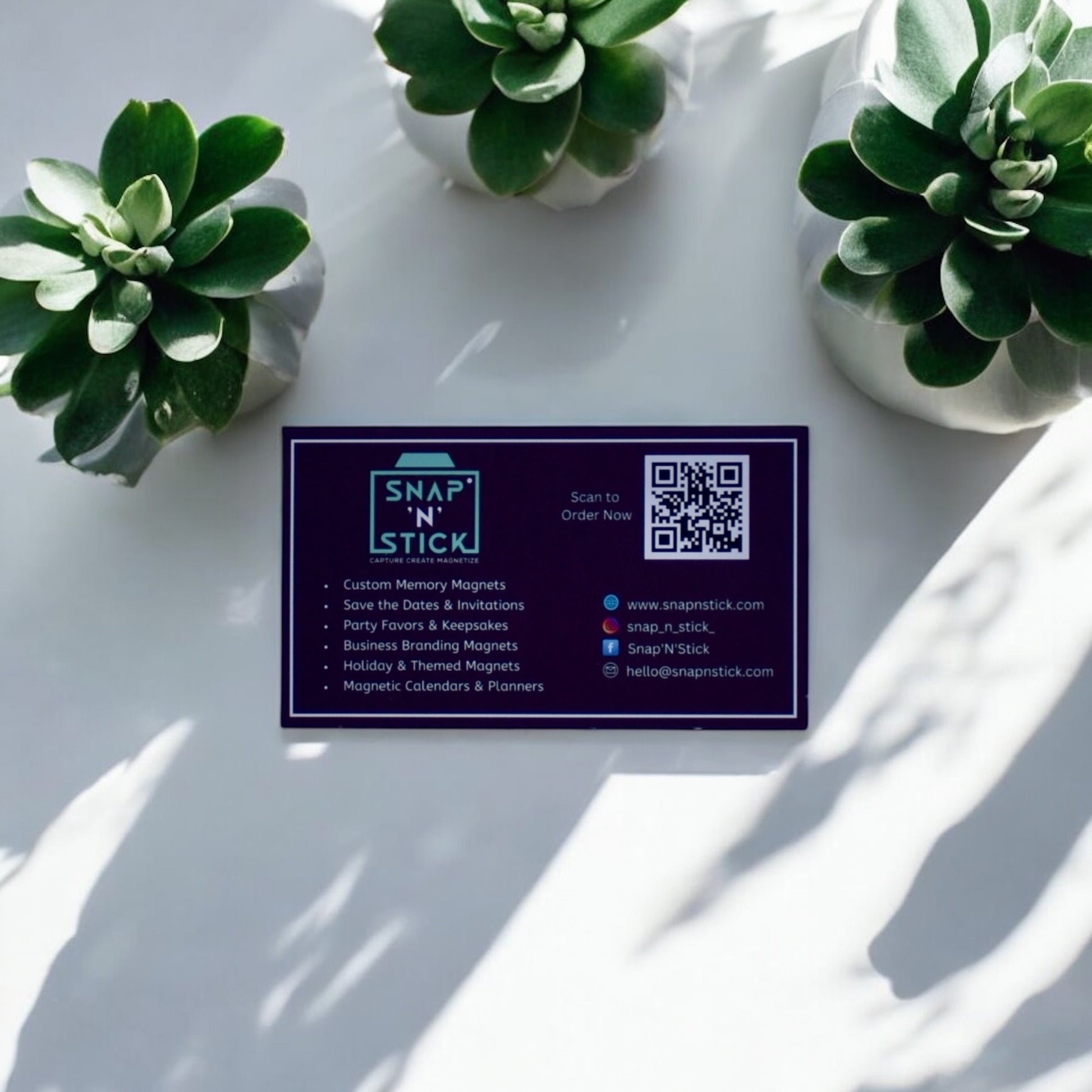 Magnetic Business Cards
